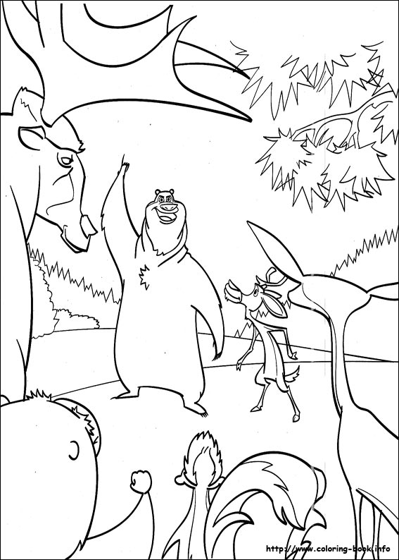 Open Season coloring picture